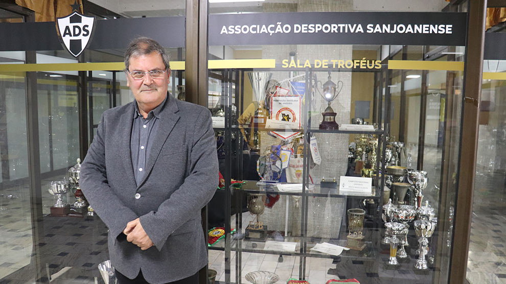 Luís Vargas, presidente da Associação Desportiva de Sanjoanense