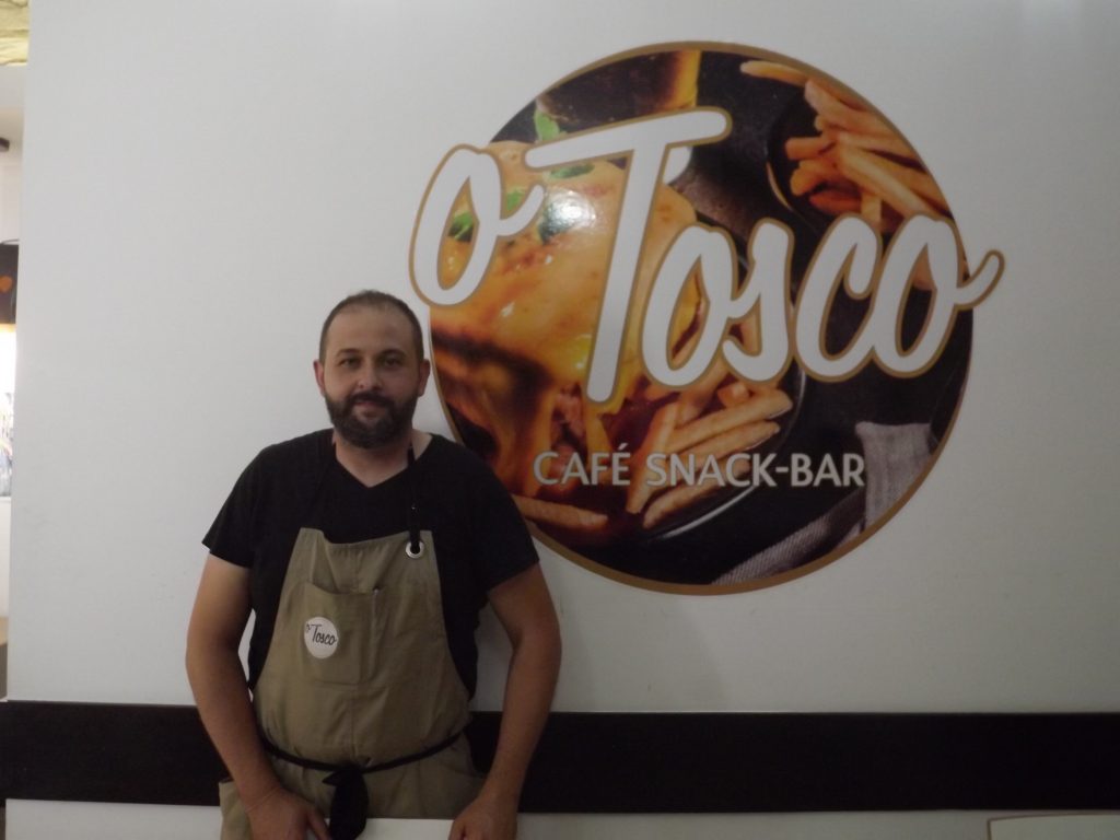 Luís Sebastião, dono do restaurante O Tosco em Braga